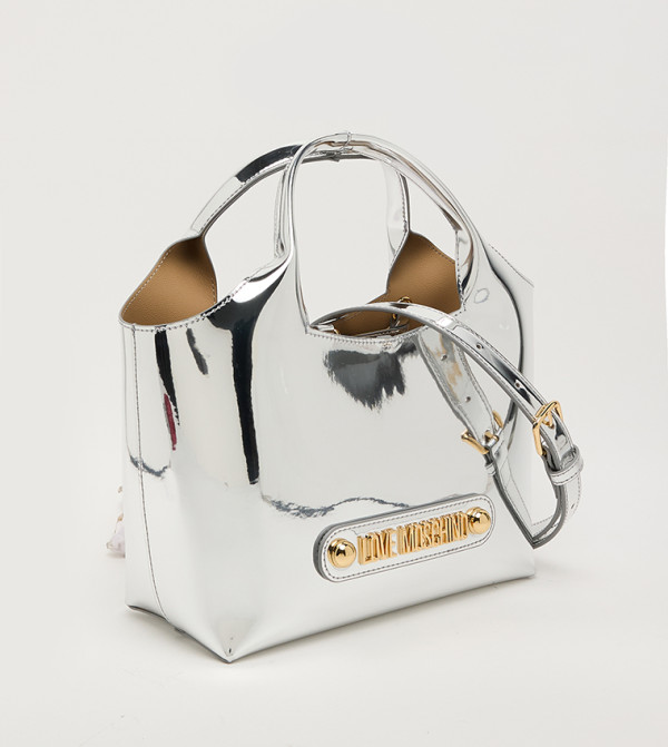 لوف موسكينو&nbsp; لوف موسكينو&nbsp; - فضي Handheld Bags