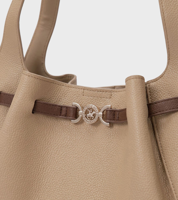 Beverly Hills Polo Club  Tote Bags - Beige Tote Bags