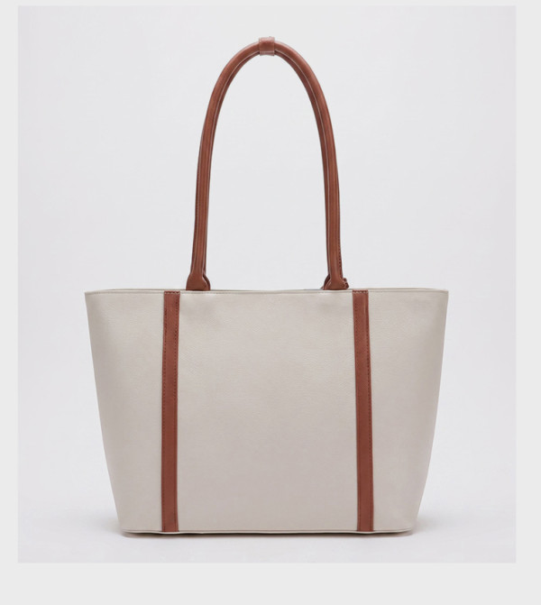 Beverly Hills Polo Club Beverly Hills Polo Club - Ivory Tote Bags