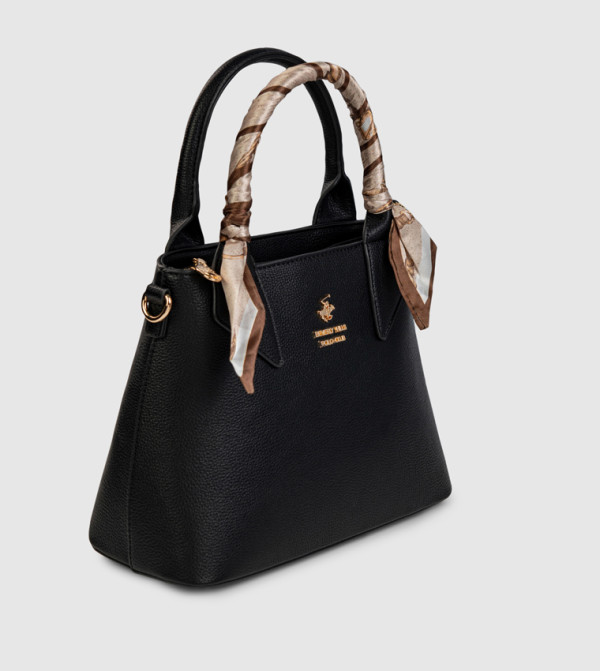Beverly Hills Polo Club Bags - BLACK Satchel Bags