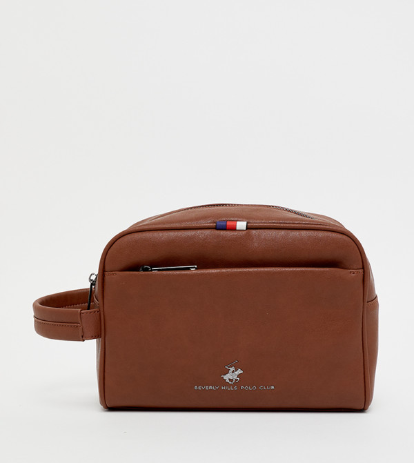 Beverly Hills Polo Club  Travel Bags - Tan Toiletry bags