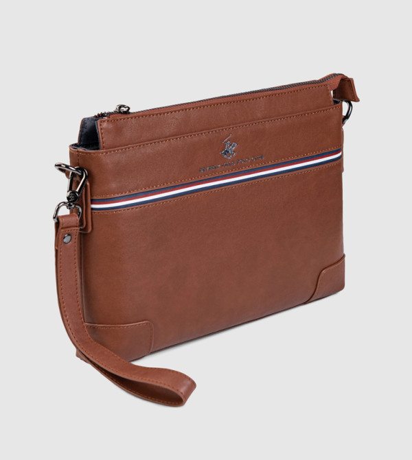 Beverly Hills Polo Club  - Tan Toiletry bags