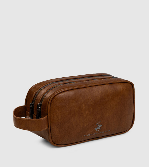 Beverly Hills Polo Club  Bags - Tan Toiletry bags