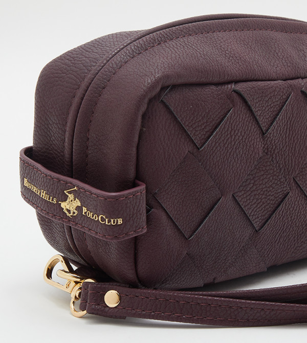 Beverly Hills Polo Club Travel Wallets - Burgundy Travel Pouches