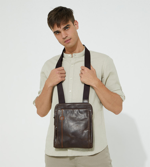Beverly Hills Polo Club  Messenger Bags - Brown Cross Body