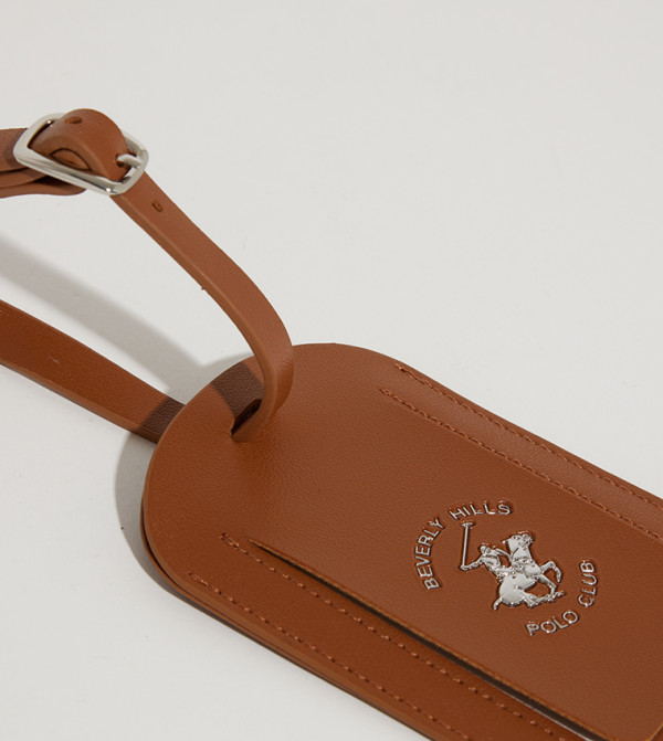 Beverly Hills Polo Club Travel Accessories - Brown Luggage Tag