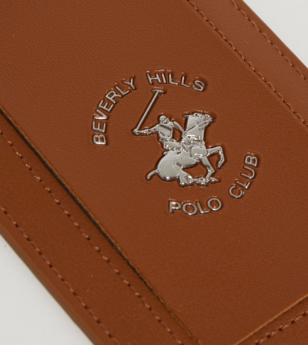 Beverly Hills Polo Club Travel Accessories - Brown Luggage Tag