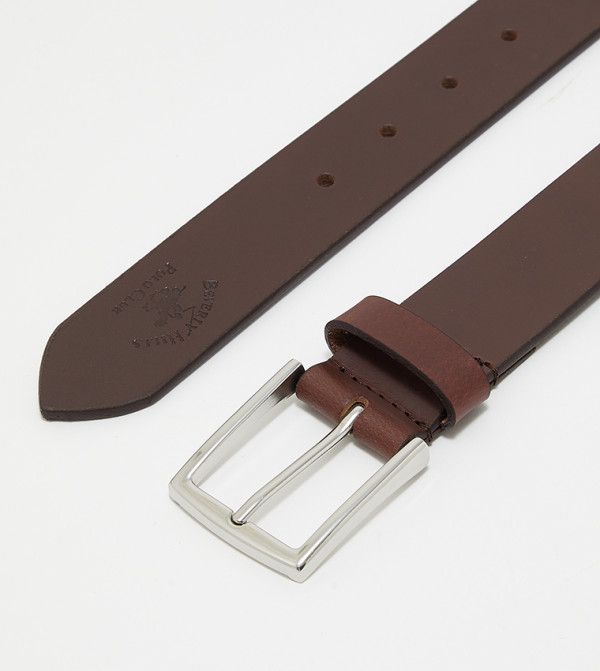 Beverly Hills Polo Club  Belts - Brown Leather Belts