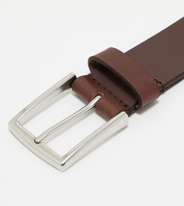 Beverly Hills Polo Club  Belts - Brown Leather Belts