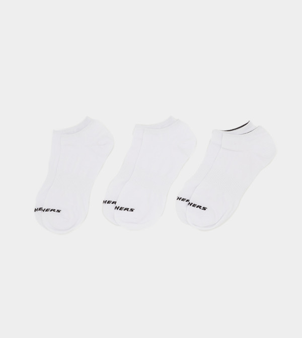 سكيتشرز جوارب - أبيض Casual Socks