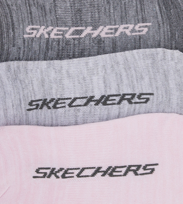 Skechers  No Show Socks - Pink No Show Socks