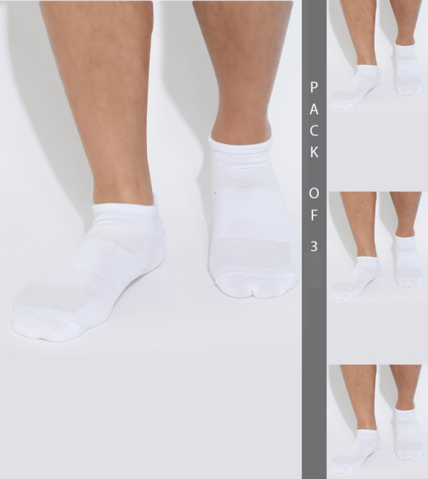 سكيتشرز  جوارب مخفية - أبيض  No show Socks