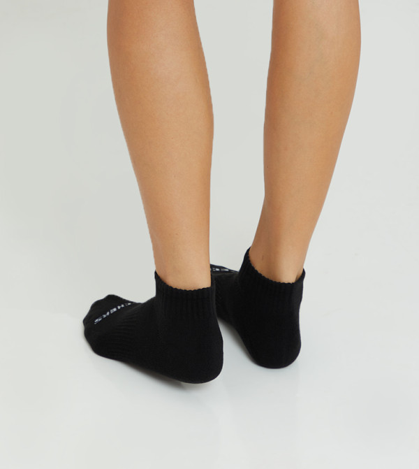 سكيتشرز  جوارب   - أسود Casual Socks