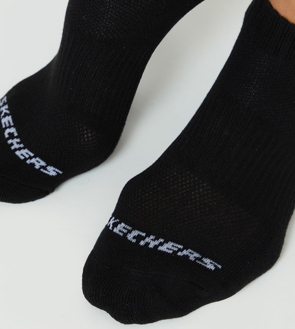سكيتشرز  جوارب   - أسود Casual Socks