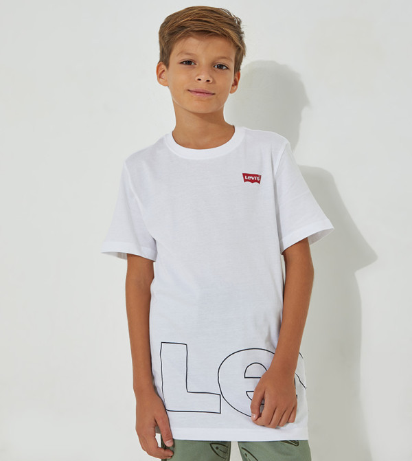 ليفايز  heatwave-ready-k - أبيض T-shirts