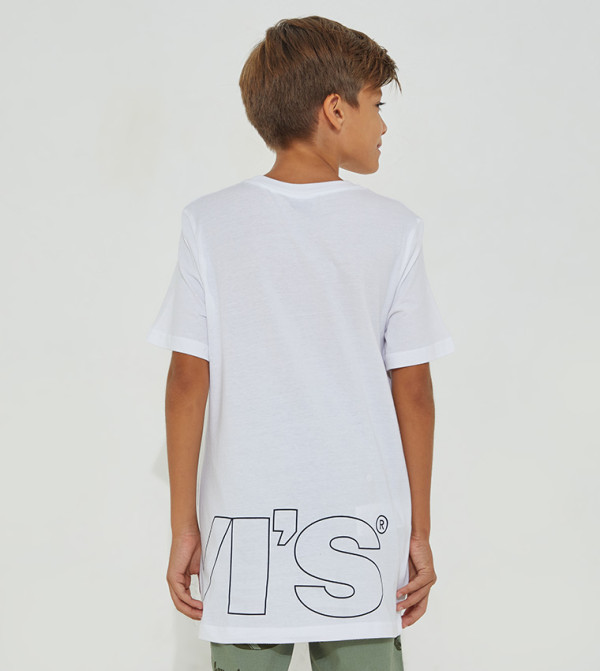 ليفايز  heatwave-ready-k - أبيض T-shirts