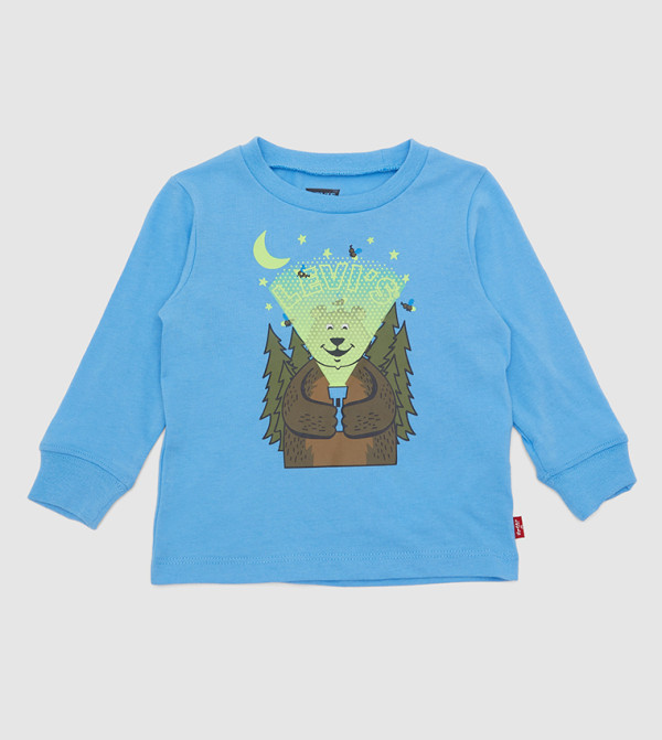 ليفايز  cobalt-and-ochre - أزرق T-shirts