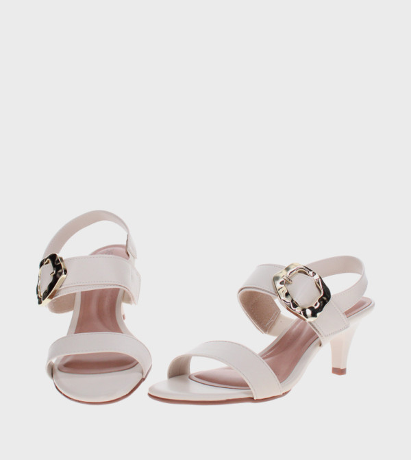 Beira Rio  Heels - Off White Heels