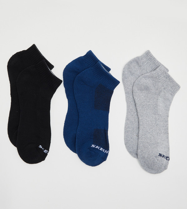 Skechers  Socks - Multi Ankle Length Socks