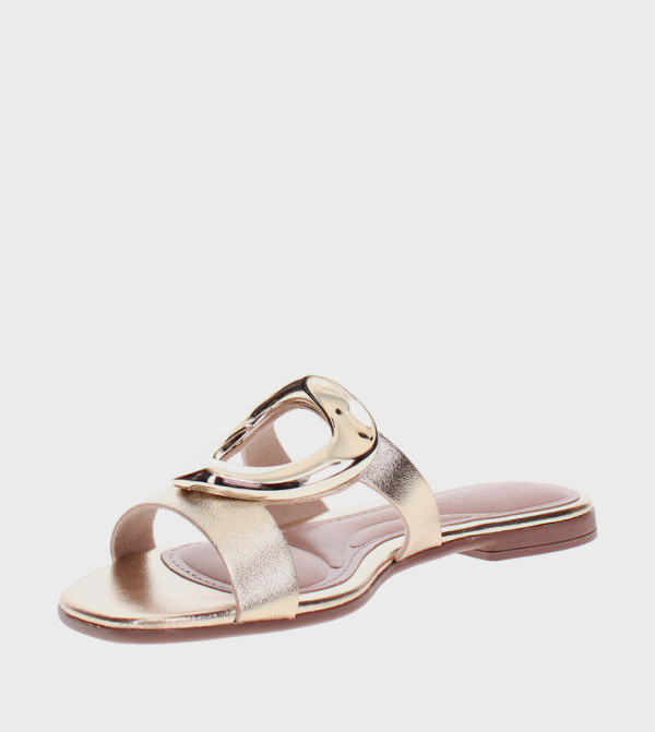 Beira Rio Beira Rio - Gold Flat Sandals