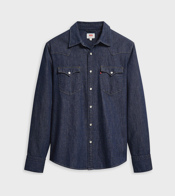 Levi's  heatwave-ready-m - Blue Long Sleeves