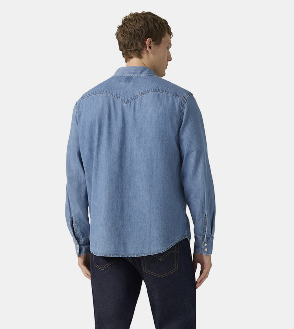 Levi's  Shirts - Blue Long Sleeves