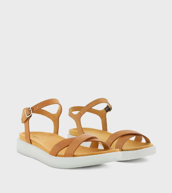 ECCO ECCO - Brown Flat Sandals