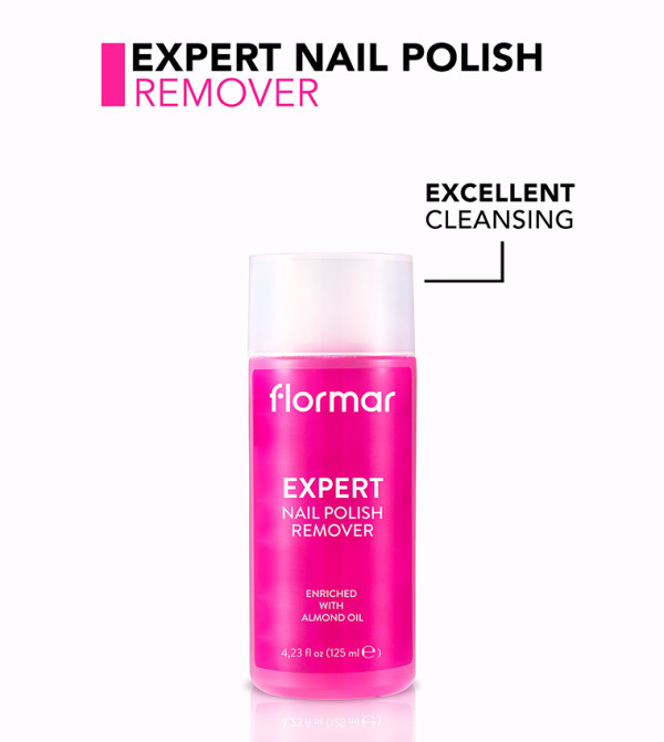 فلورمار  العناية بالأظافر ومزيلات الطلاء - شفاف  NAIL POLISH REMOVER