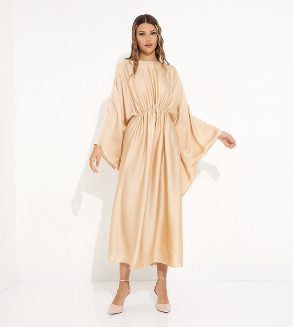 Trendyol  kaftan-dresses-w - Beige Dresses
