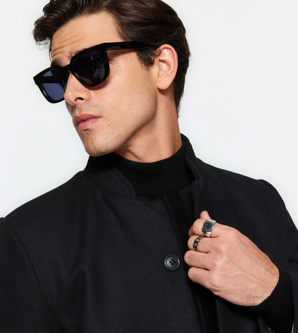 Trendyol - Outlet  Overcoats - Black Overcoats