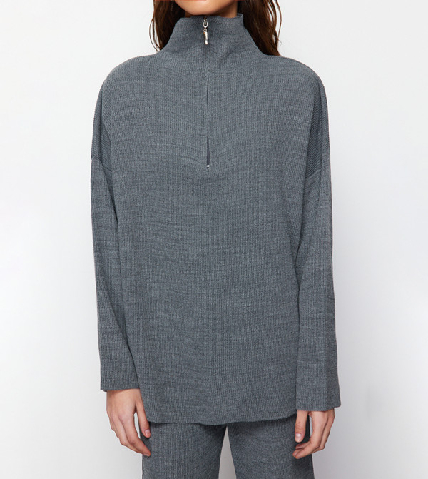 Trendyol Trendyol  - Grey Co-Ord Sets