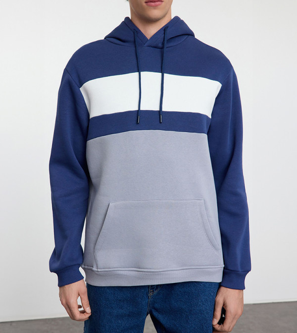 Trendyol Trendyol  - NAVY BLUE Hoodies