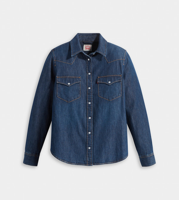 Levi's  Tops - Indigo Shirts