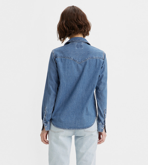Levi's  Tops - Blue Shirts