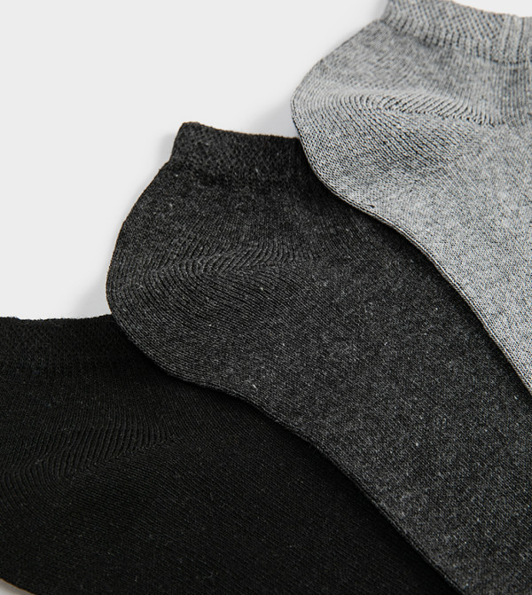 كوتون جوارب - متعدد Ankle Length Socks