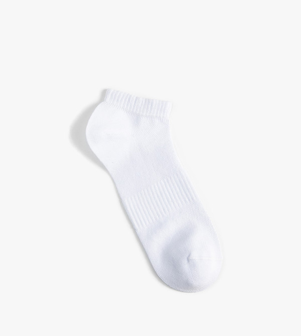 كوتون  جوارب للكاحل  - أبيض Ankle Length Socks