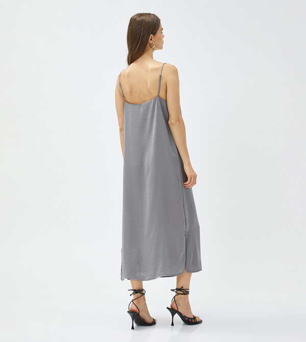 Koton Clothing - Grey Midi Dresses