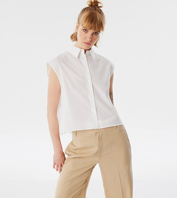 تويست - اوتليت تويست - اوتليت - أبيض قمصان