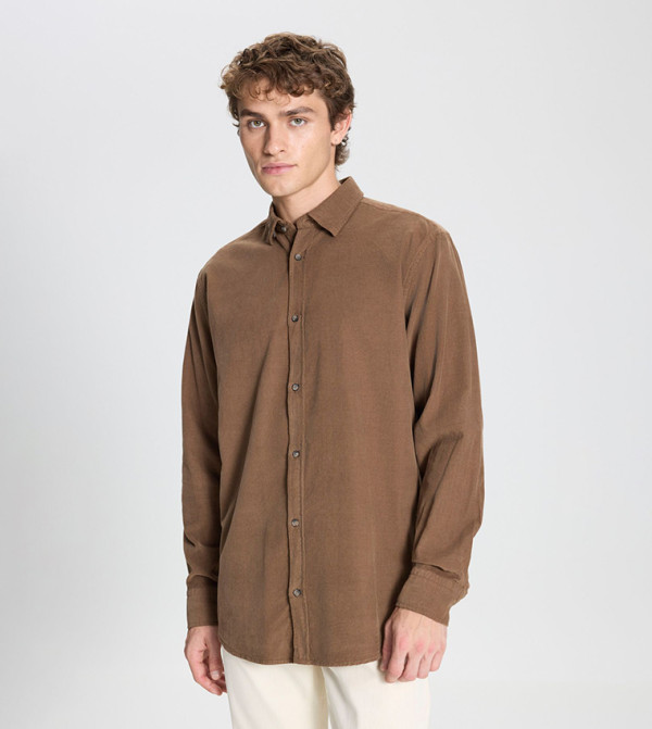 ALTINYILDIZ CLASSICS ALTINYILDIZ CLASSICS - Brown Long Sleeves