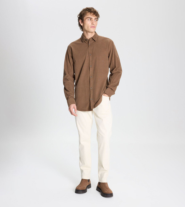 ALTINYILDIZ CLASSICS ALTINYILDIZ CLASSICS - Brown Long Sleeves