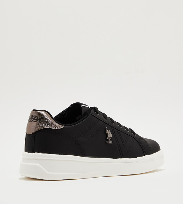 U.S. Polo Assn. U.S. POLO ASSN. - Black Low Top