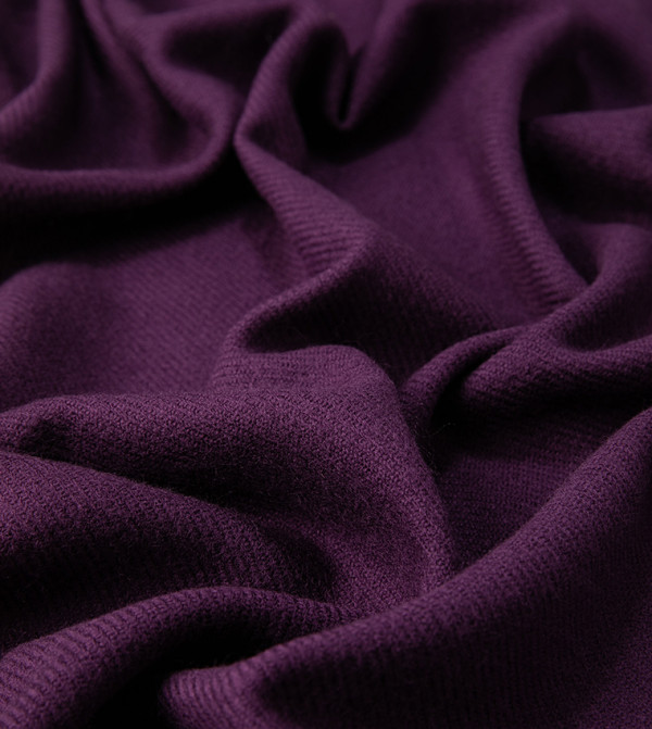 Koton  Silk Scarves - Purple Silk Scarves