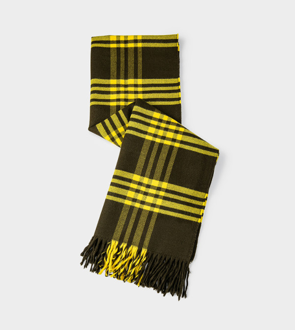 Koton  Silk Scarves - Green Silk Scarves