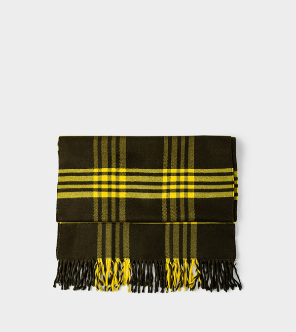 Koton  Silk Scarves - Green Silk Scarves