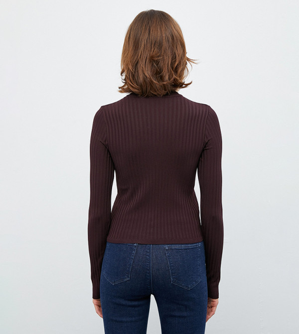 كوتون  سترات و كارديغانات - ماروني Sweaters