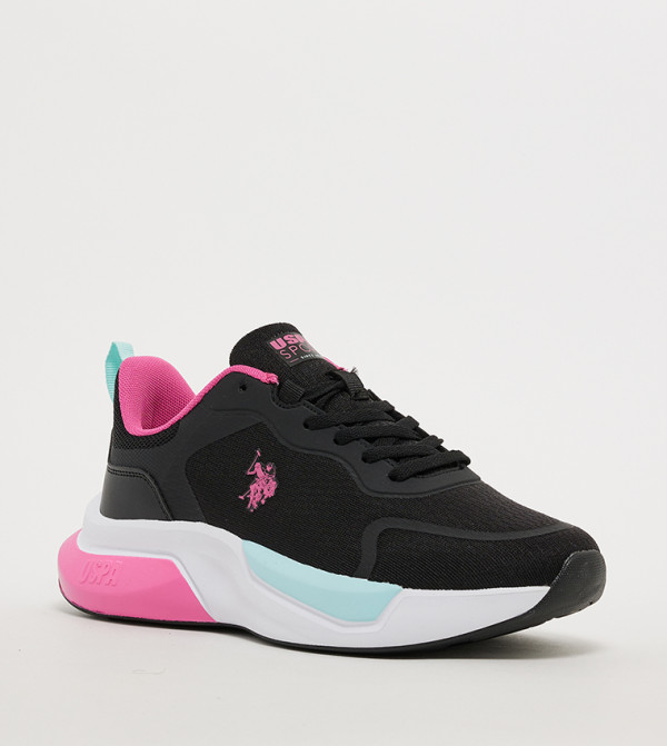 U.S. Polo Assn. U.S. POLO ASSN. - Black Low Top