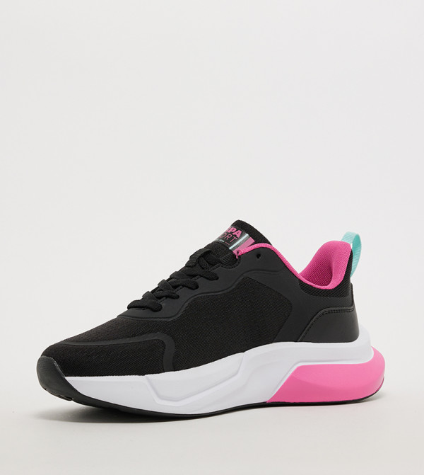 U.S. Polo Assn. U.S. POLO ASSN. - Black Low Top