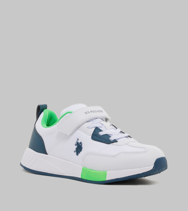 U.S. Polo Assn. U.S. POLO ASSN. - White Low Top