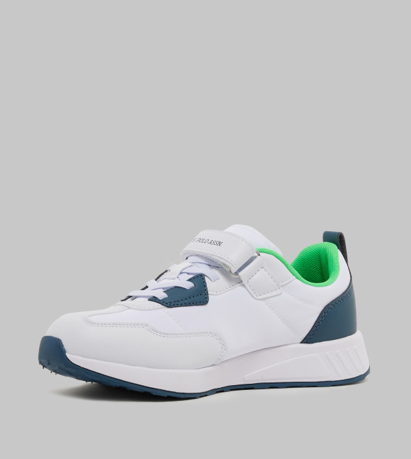 U.S. Polo Assn. U.S. POLO ASSN. - White Low Top