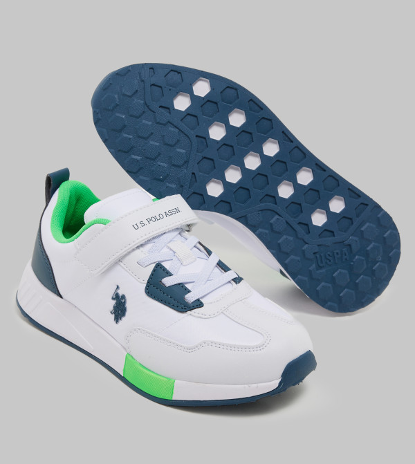 U.S. Polo Assn. U.S. POLO ASSN. - White Low Top